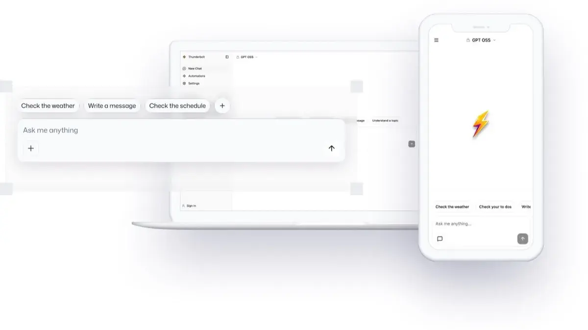 Mozilla Thunderbolt open-source AI client interface for enterprise data control